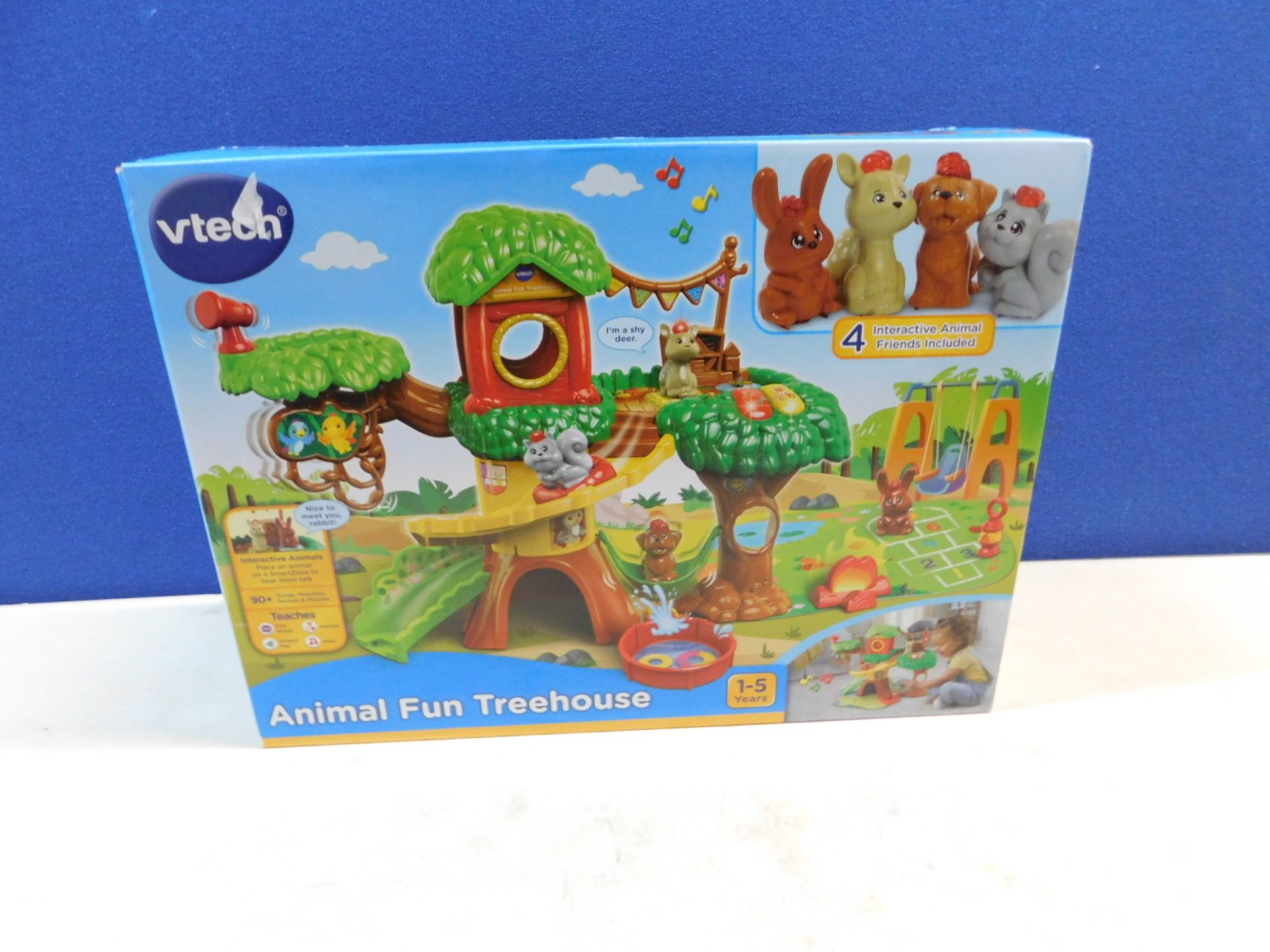 BOXED VTECH ANIMAL FUN TREEHOUSE RRP Â£34.99