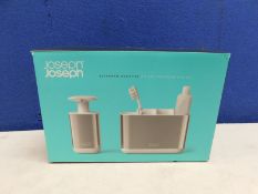 1 BOXED JOSEPH JOSEPH BATHROOM BEAUTIES 2-PIECE BATHROOM SINK SET RRP Â£39