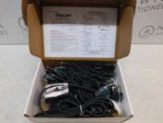 1 BOXED LIGHTS4YOU 66FT (20M) 120 LED WARM WHITE OUTDOOR STRING LIGHTS RRP Â£49