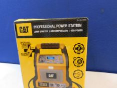 1 BOXED CAT 3-IN-1 PROFESSIONAL POWERSTATION WITH JUMP STARTER, USB & COMPRESSOR RRP Â£129.99