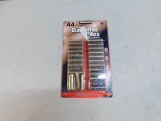 1 PACK OF APPROXIMATELY 20 KIRKLAND SIGNATURE AA 1.5V ALKALINE BATTERIES RRP Â£22.99