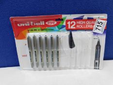 1 PACK OF UNIBALL PENS RRP Â£29.9