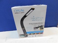 1 BOXED OTTLITE WELLNESS SERIES TABLE LAMP WITH WIRELESS CHARGING RRP Â£49