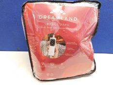 1 BAGGED DREAMLAND RELAXWELL DELUXE FAUX FUR HEATED THROW RRP Â£89.99