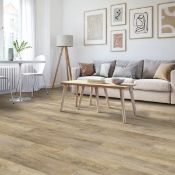 1 BOXED GOLDEN SELECT SUMMERWOOD RIGID CORE SPC LUXURY VINYL FLOORING PLANKS WITH FOAM UNDERLAY (