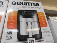 1 BOXED GOURMIA 6.7L DIGITAL AIR FRYER RRP Â£89.99