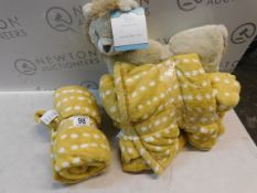 1 LITTLE MIRACLES KIDS BLANKET AND PILLOW RRP Â£11.99