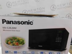 1 BOXED PANASONIC NN-E28JBM 800W 20L BLACK MICROWAVE OVEN RRP Â£89.99