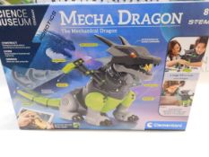 1 BOXED SEALED CLEMENTONI SCIENCE MUSEUM MECHA DRAGON (8+ YEARS) RRP Â£29