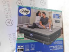 1 BOXED SEALY FORTECH AIR BED RRP Â£79