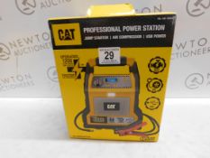 1 BOXED CAT 1200AMP JUMP STARTER, PORTABLE USB CHARGER AND AIR COMPRESSOR RRP Â£99
