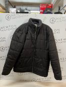 1 MENS WEATHERPROOF JACKET IN BLACK WITH FLEECE LINING SIZE L RRP Â£89