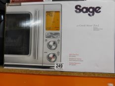 1 BOXED SAGE SMO870 COMBI WAVE, AIR FRYER, CONVECTION OVEN & MICROWAVE RRP Â£399