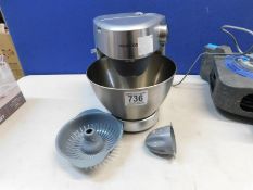 1 KENWOOD PROSPERO PLUS STAND MIXER IN SILVER KHC29 RRP Â£199