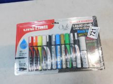 1 PACK OF 12 LIQUID CHALK MARKERS RRP Â£29.99