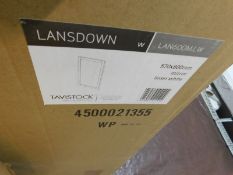 1 BOXED TAVISTOCK LANSDOWN 57 X 80 CM MIRROR RRP Â£79