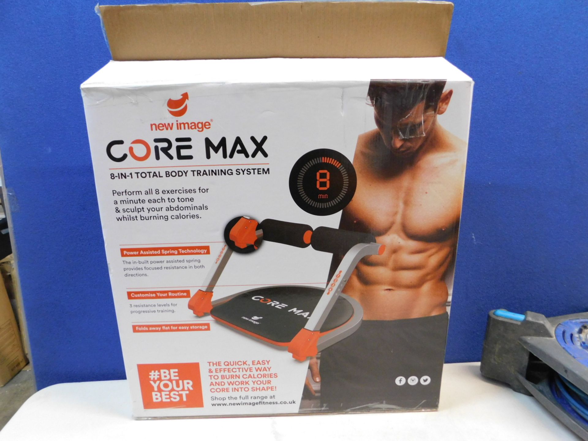 1 BOXED NEW IMAGE CORE MAX TOTAL BODY TRAINING SYSTEM RRP Â£79.99