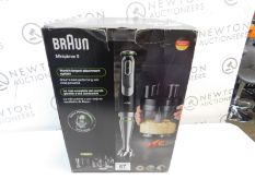 1 BOXED BRAUN MULTIQUICK 9 MQ9087X MIXER PATISSERIE WITH ACCESSORIES RRP Â£112.99