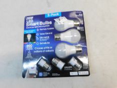 1 PACKED FEIT COLOUR CHANGING SMART WI-FI LED BULB 3 PACK RRP Â£29
