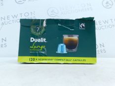 1 BOXED DUALIT ALUMINIUM COFFEE CAPSULES LUNGO RRP Â£29