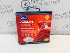 1 BAGGED SILENTNIGHT COMFORT CONTROL HEATED BLANKET SINGLE RRP Â£34.99