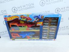 1 BOXED HOT WHEELS CITY BATTLING CREATURE TRANSPORTS (4+ YEARS) RRP Â£39