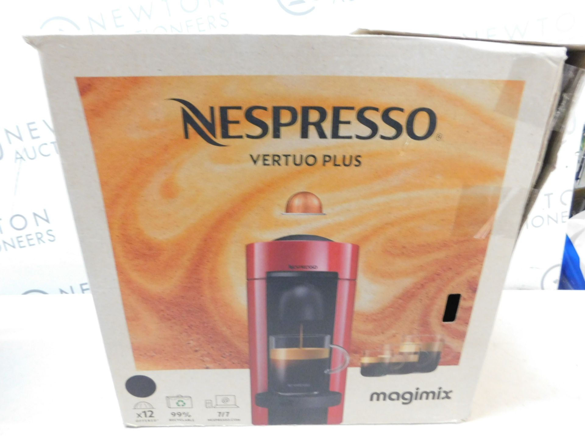 1 BOXED NESPRESSO VERTUO PLUS 11399 COFFEE MACHINE BY MAGIMIX RRP Ã‚Â£129