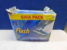 1 BOXED FLASH SPEEDMOP GIGA PACK WET MOPPING CLOTHS RRP Â£39.99