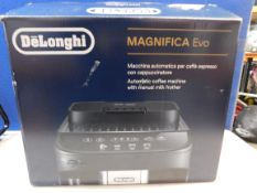 1 BOXED DE'LONGHI MAGNIFICA ECAM290.22.B EVO FULLY AUTOMATIC BEAN-TO-CUP COFFEE MACHINE RRP Â£499