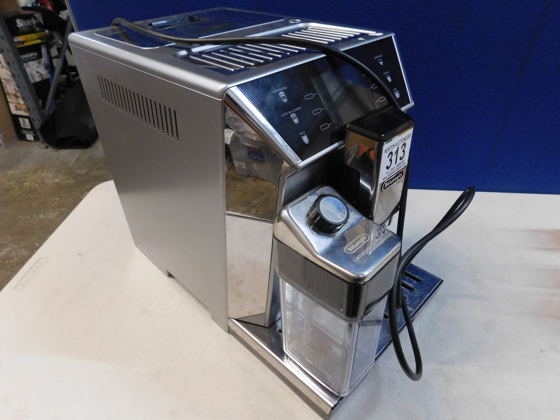 1 DELONGHI PRIMA DONNA CLASS ECAM550.75.MS SMART BEAN TO CUP COFFEE MACHINE - SILVER RRP Â£1399