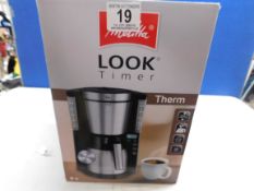 1 BOXED MELITTA LOOK THERM TIMER FILTER COFFEE MACHINE RRP Â£69