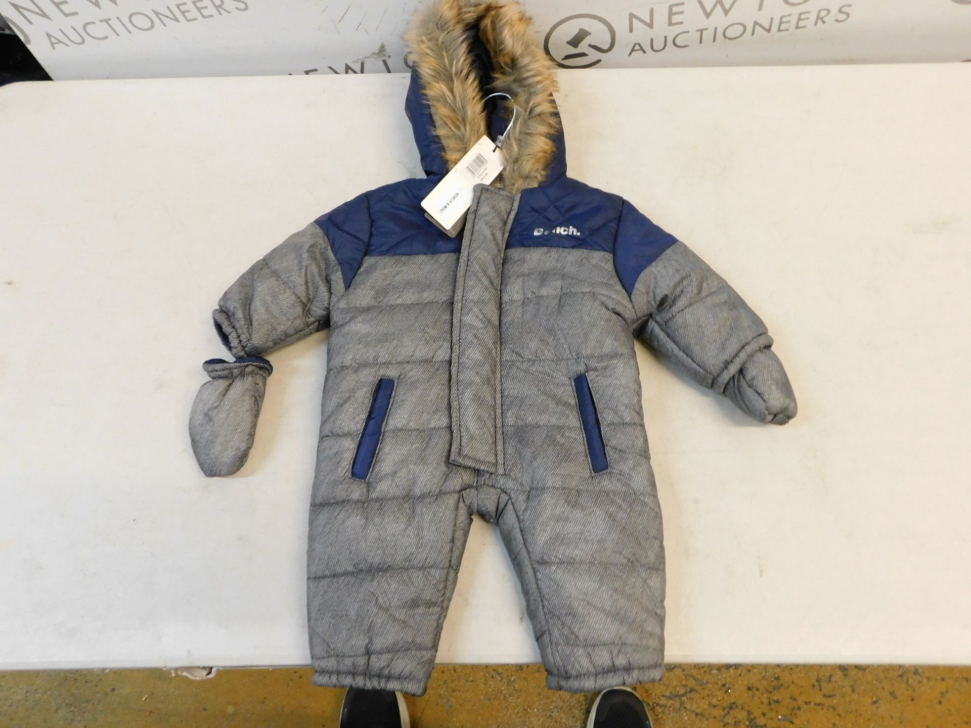 1 BRAND NEW BENCH BABY SNOWSUIT SIZE 0-3M RRP Â£29