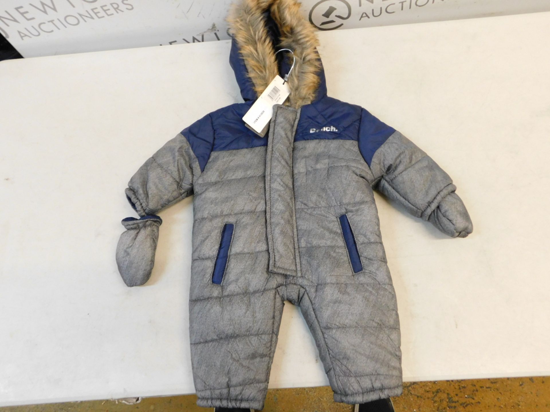 1 BRAND NEW BENCH BABY SNOWSUIT SIZE 0-3M RRP Â£29