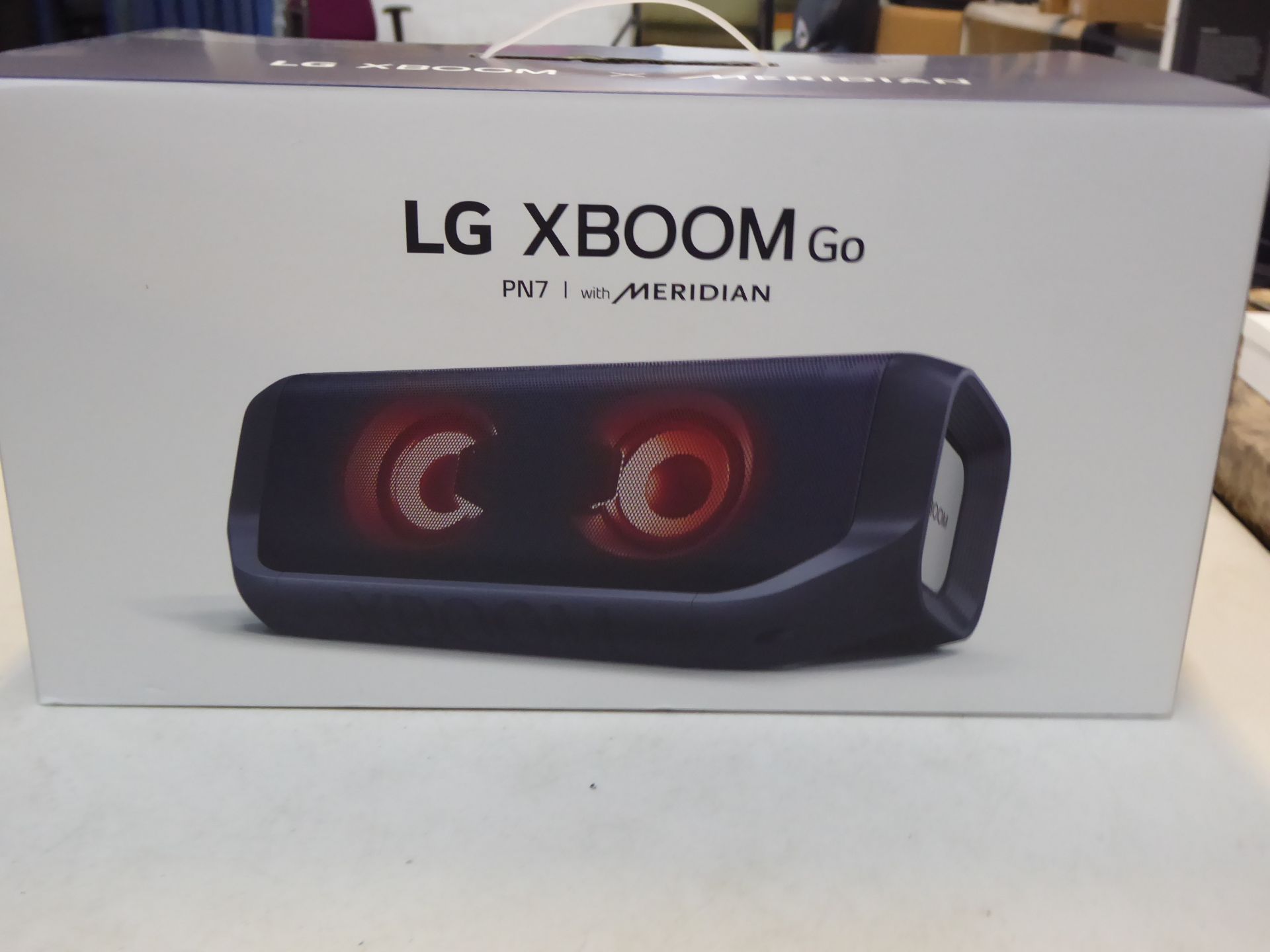 1 BOXED LG PN7 XBOOM GO PORTABLE BLUETOOTH SPEAKER RRP Â£119.99