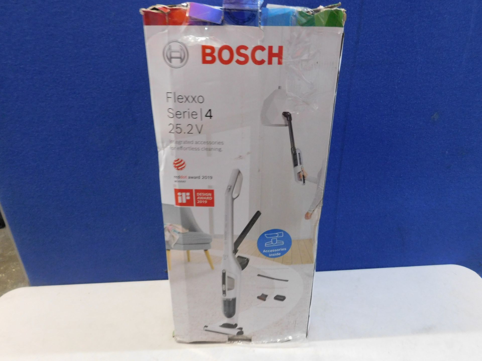 1 BOXED BOSCH FLEXXO SERIES 4 CORDLESS VACUUM CLEANER RRP Â£199