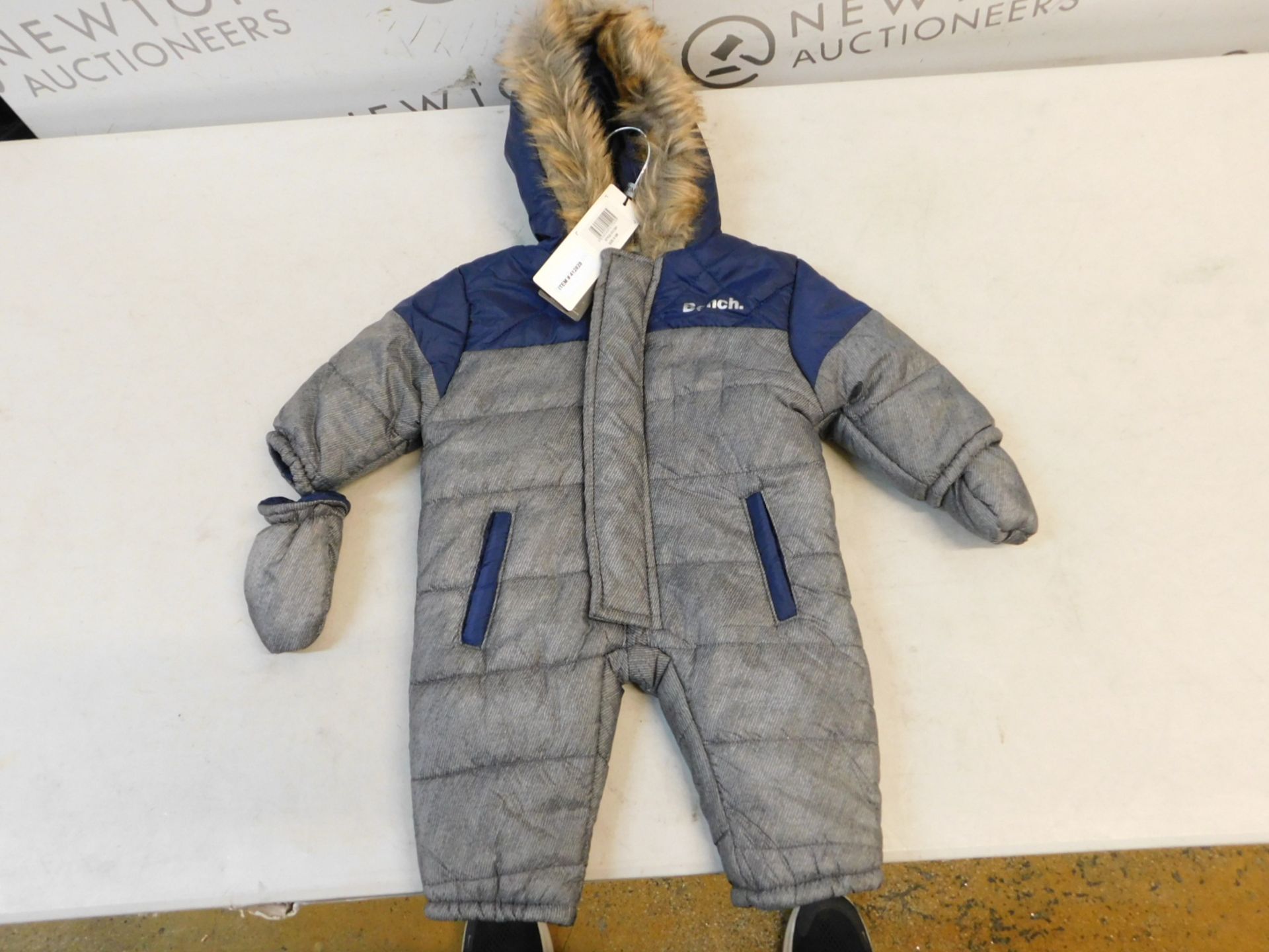 1 BRAND NEW BENCH BABY SNOWSUIT SIZE 0-3M RRP Â£29