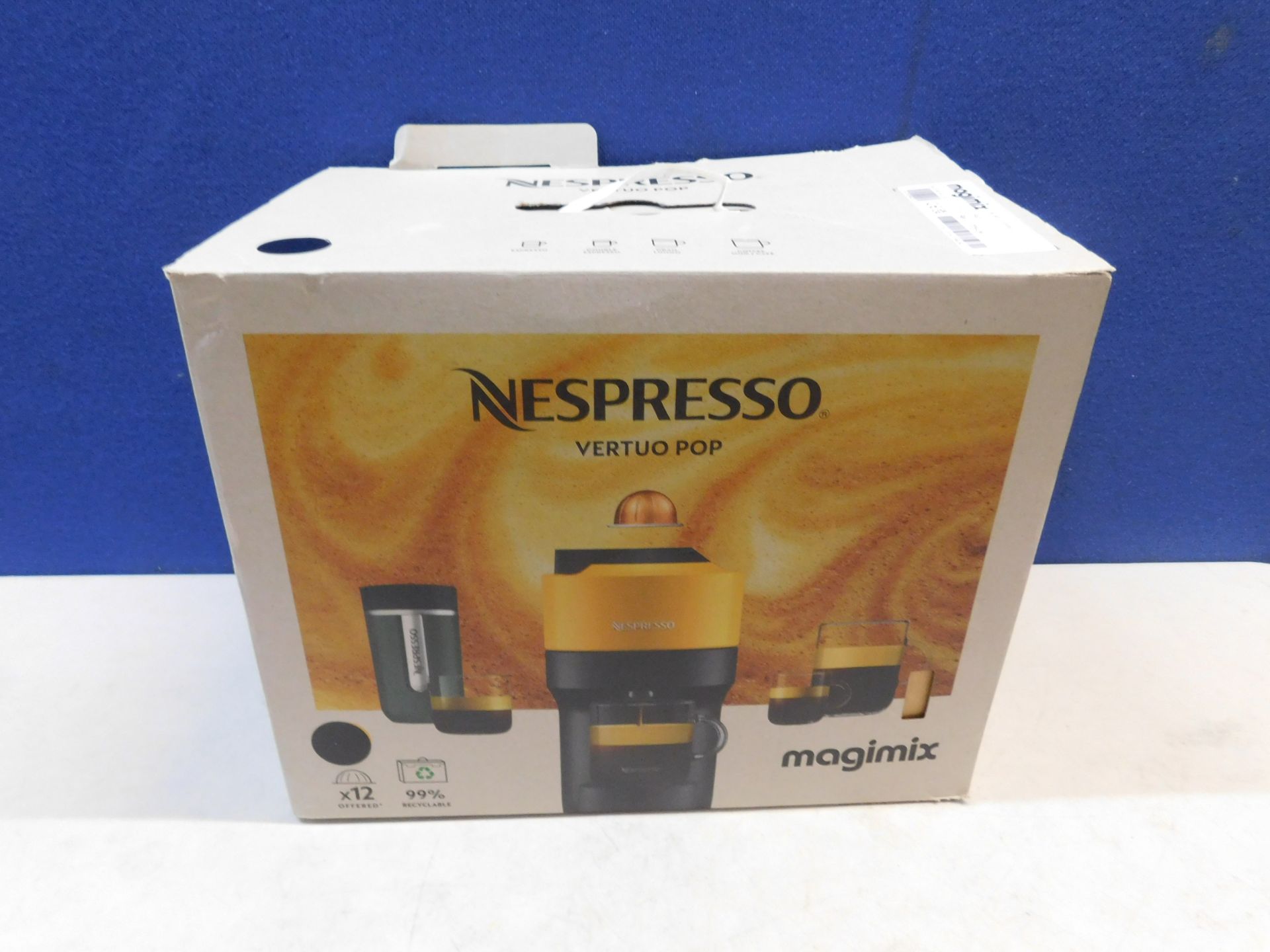 1 BOXED NESPRESSO VERTUO POP COFFEE POD MACHINE RRP Â£99.99
