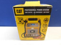 1 BOXED CAT 1200AMP JUMP STARTER, PORTABLE USB CHARGER AND AIR COMPRESSOR RRP Â£99