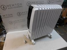 1 DE'LONGHI DRAGON 4 PRO OIL FILLED RADIATOR RRP Â£129.99