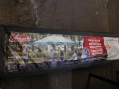 1 BAGGED COLEMAN 13 X 13FT (3.9 X 3.9M) INSTANT EAVED SHELTER RRP Â£179