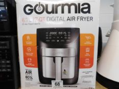 1 BOXED GOURMIA 6.7L DIGITAL AIR FRYER RRP Â£89.99