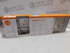 1 BOXED NEATFREAK WALL MOUNTED HOOK & TRACK SYSTEM RRP Â£29