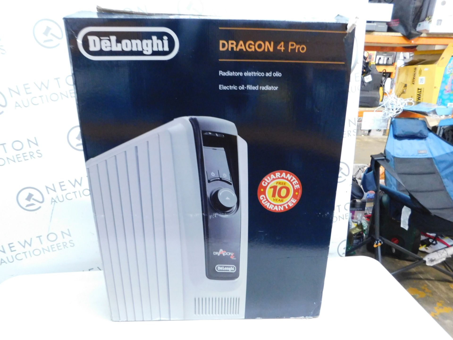 1 BOXED DE'LONGHI DRAGON 4 PRO OIL FILLED RADIATOR RRP Â£129.99