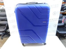 1 AMERICAN TOURISTER BON AIR HARDSIDE LARGE SUITCASE IN BLUE RRP Â£119