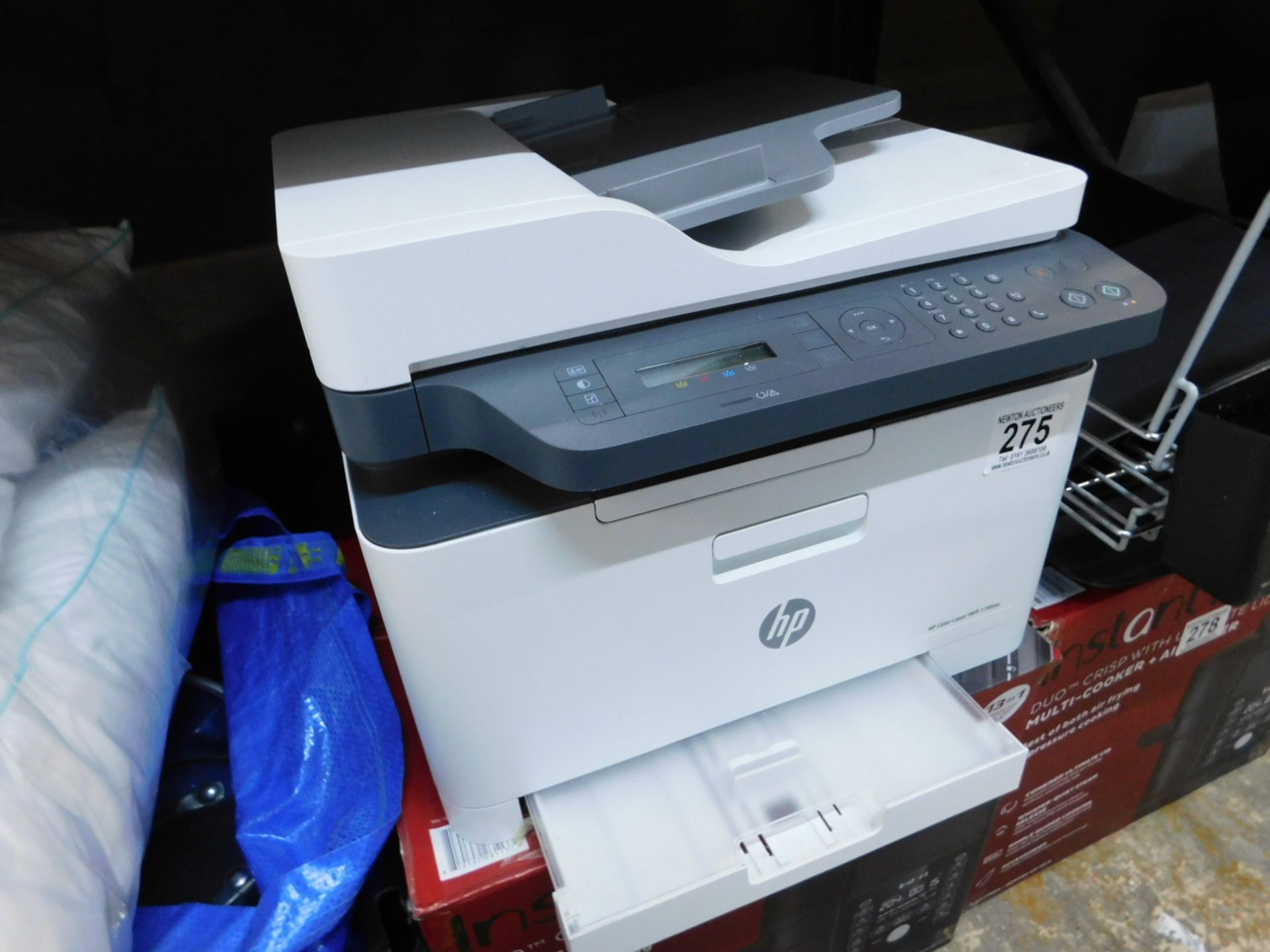 1 HP COLOR LASER 179FNW WIRELESS MULTIFUNCTION PRINTER WITH FAX RRP Â£329