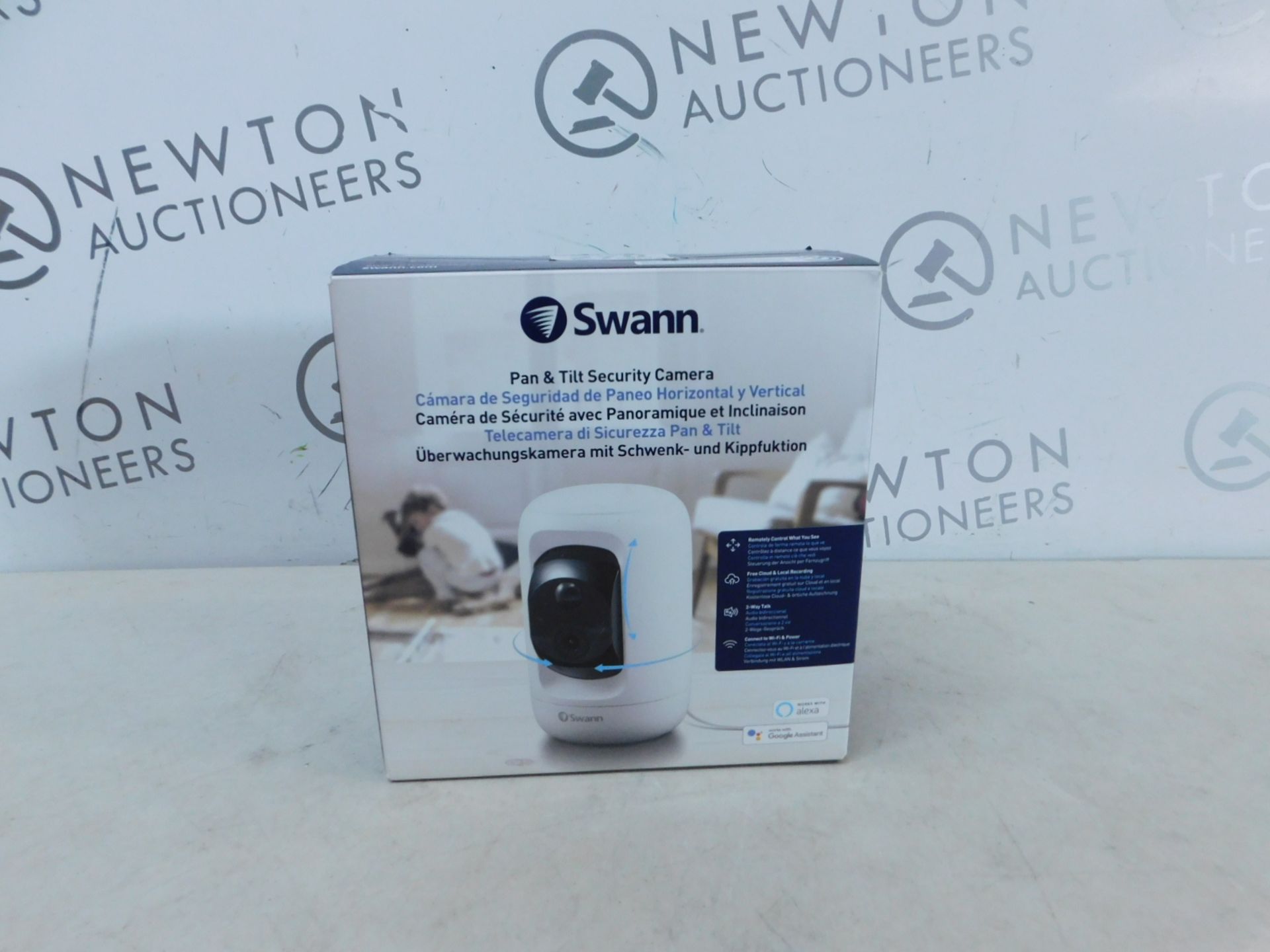 1 BOXED SWANN SWIFI-PTCAM232GB-EU PAN & TILT FULL HD 1080P WIFI SECURITY CAMERA RRP Â£99