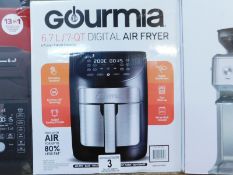 1 BOXED GOURMIA 6.7L DIGITAL AIR FRYER RRP Â£89.99