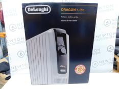 1 BOXED DE'LONGHI DRAGON 4 PRO OIL FILLED RADIATOR RRP Â£129.99