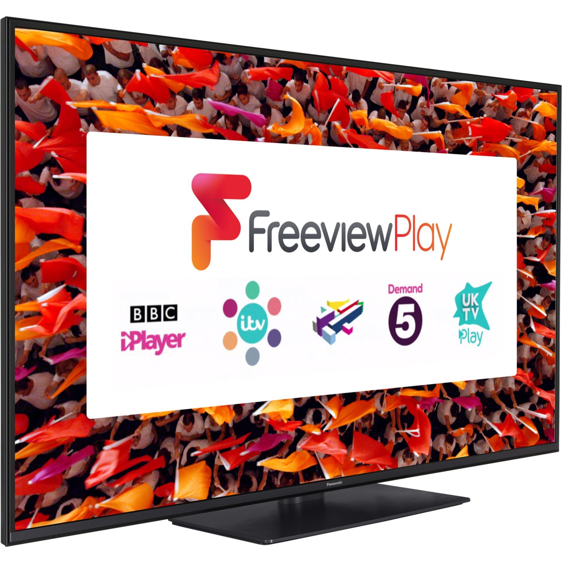 1 PANASONIC TX-43GX550B (2019) LED HDR 4K ULTRA HD SMART TV, 43" WITH FREEVIEW PLAY WITH STAND