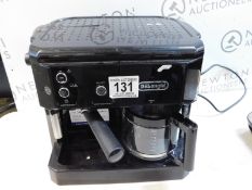 1 DELONGHI COMBI BCO411.BK FILTER & PUMP COFFEE MACHINE RRP Â£299